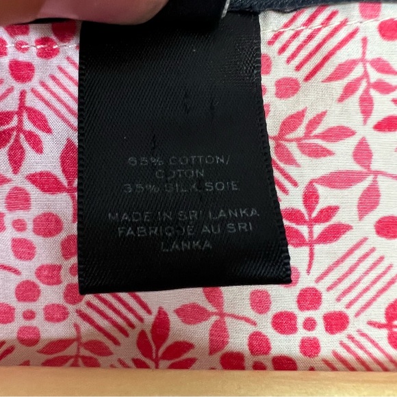 Marc by Marc Jacobs Silk Blend Print Peplum Top Women Size 6 - Picture 5 of 6